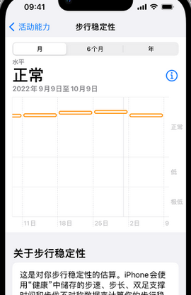 迁安iPhone手机维修如何在iPhone开启'步行稳定性通知'