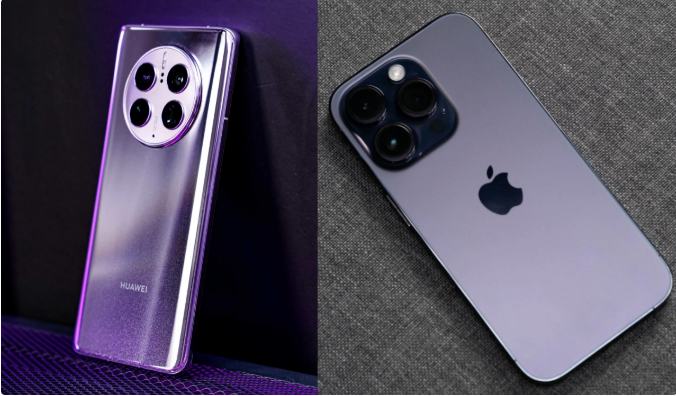 迁安苹果14维修分享华为Mate50与iPhone14哪个好？ 