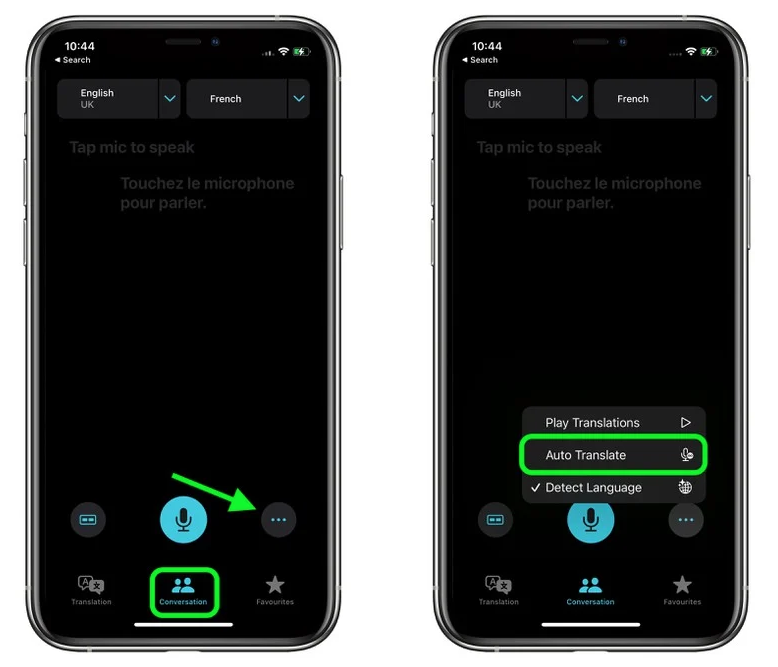 迁安苹果手机维修分享iOS 15 “翻译” App 新改进 