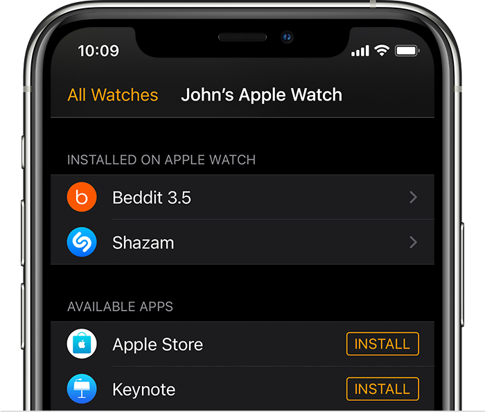 迁安苹果手机维修分享如何在 Apple Watch 上下载应用 